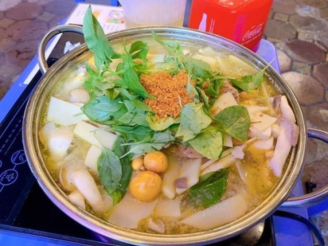 Trứng non nhúng lẩu siêu dính